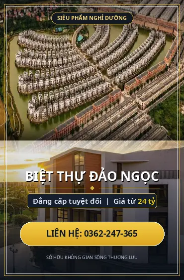 Banner QC Biệt thự Đảo Ngọc