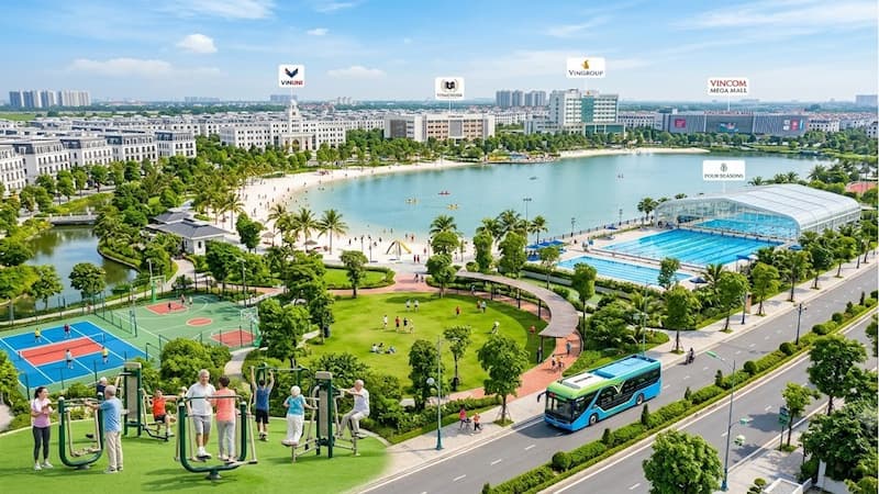 hệ sinh thái All in one tại Ocean City Hà Nội