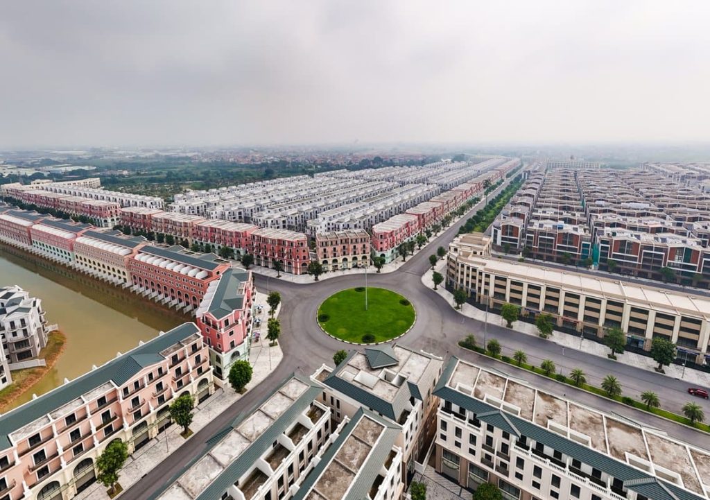 Biệt thự trong phân khu Vịnh Xanh Ocean City