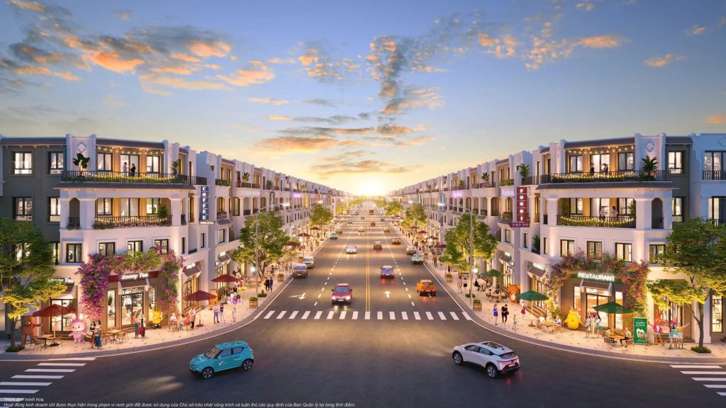 Phối cảnh phân khu Hừng Đông Vinhomes Đan Phượng