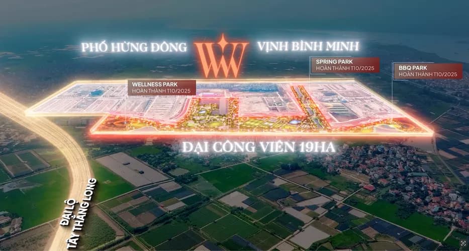 Sơ đồ Vinhomes Đan Phượng