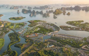 Phối cảnh Vinhomes Hạ Long Xanh Vinhomes Global Gate Ha Long