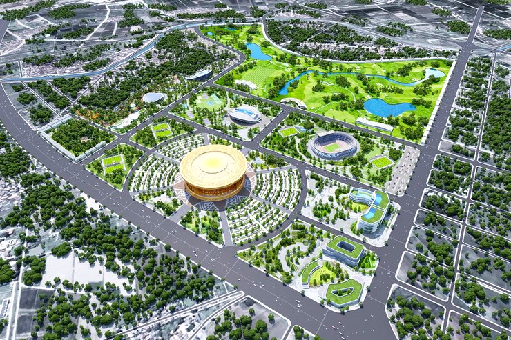 Sân vận động Vinfast tại Vinhomes Olympic